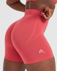 Effortless Seamless Shorts | Sweet Red