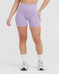 Effortless Seamless Shorts | Wisteria Purple