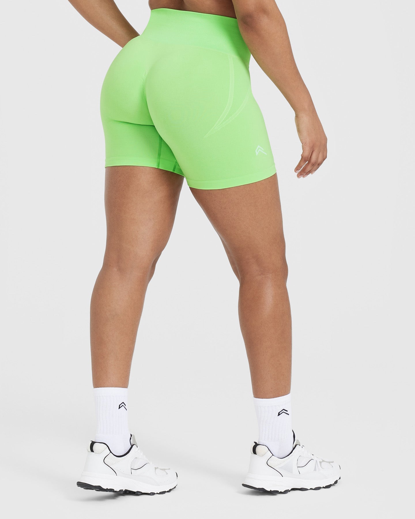 Women\'s Seamless Apple - Shorts Green Active US Oner 