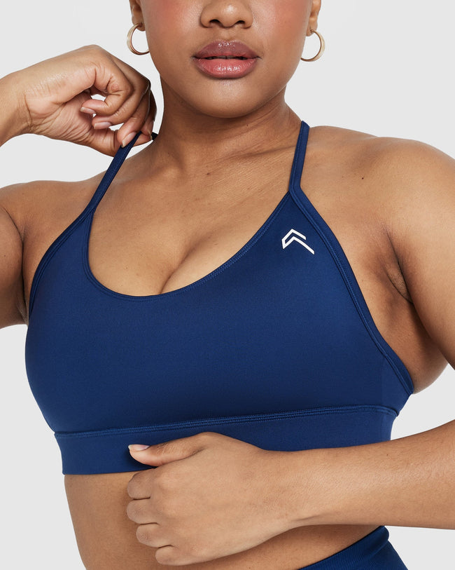 Blue nike bra shop