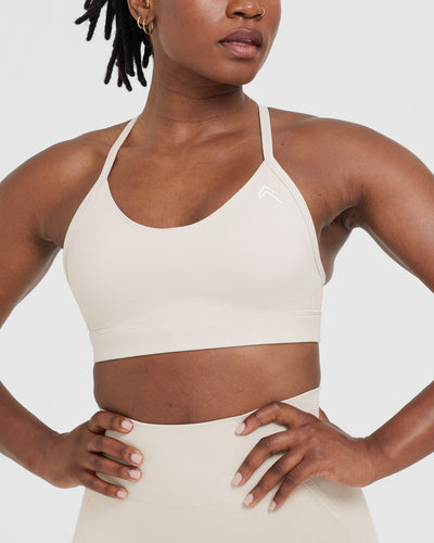 Sand Power Up Bra Tank – Pace Active