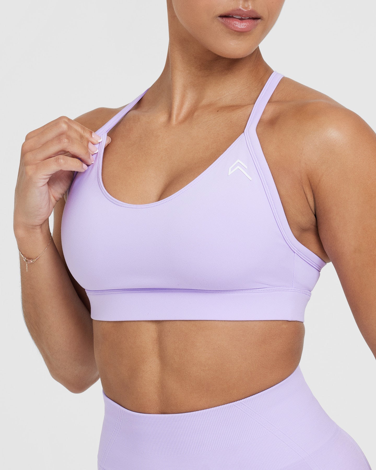 Gymshark dupe Aliexpress energy seamless sports bra in lavender, Women's  Fashion, Activewear on Carousell