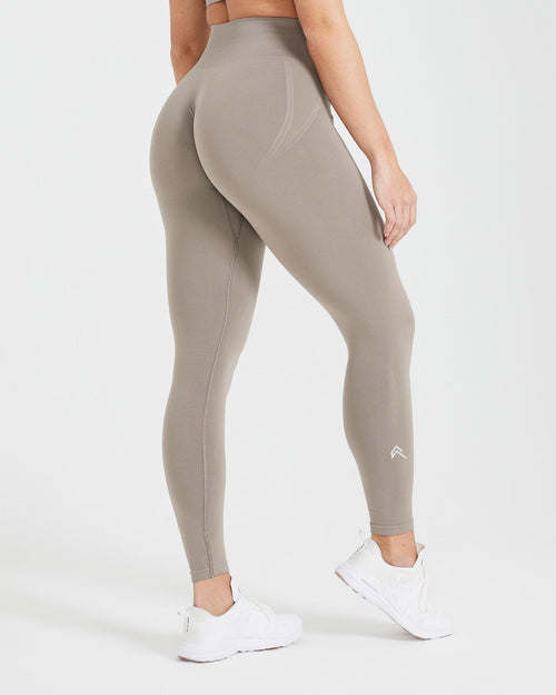 Burnt  Women's Active Core Tights - Charcoal