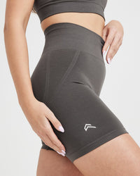 Effortless Seamless Shorts | Deep Taupe
