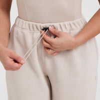 Fleece Oversized Joggers | Sand