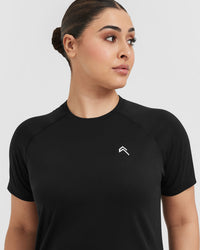 Go To Seamless Loose Top | Black