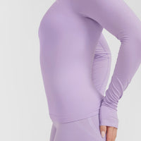 Go To Seamless Fitted Long Sleeve Top | Wisteria Purple