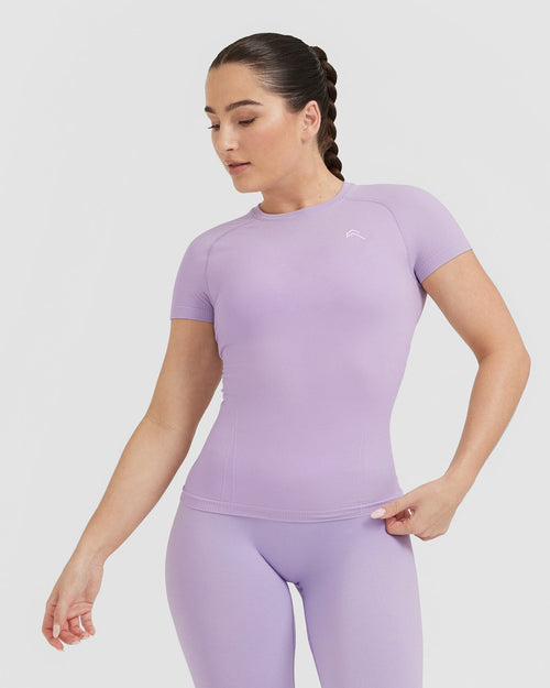 Oner Modal Go To Seamless Fitted Top | Wisteria Purple