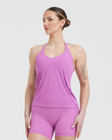 Go To Strappy Loose Tank Top | Orchid Purple