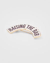 Raising The Bar Graphic Pins 3 Pack | Velvet Pink/Khaki