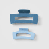 Hair Claws 2 Pack | Blue Multi