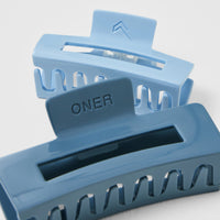 Hair Claws 2 Pack | Blue Multi