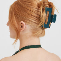 Hair Claws 2 Pack | Green Multi