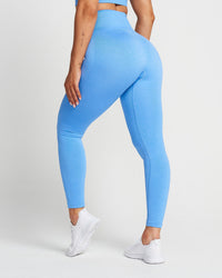 Classic Seamless Leggings | Blue Marl