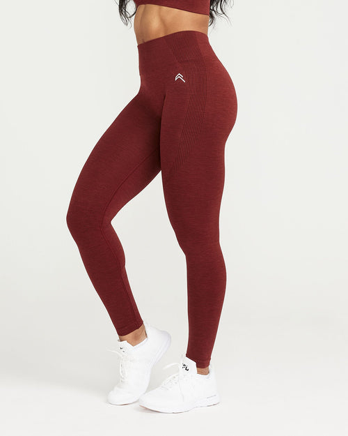 Oner Modal Classic Seamless Leggings | Rosewood Marl