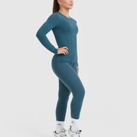 Mellow™ Soft Long Sleeve Top | Lake Blue