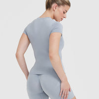 Mellow™ Soft Short Sleeve T-Shirt | Metal Grey