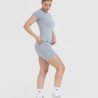 Mellow™ Soft Short Sleeve T-Shirt | Metal Grey