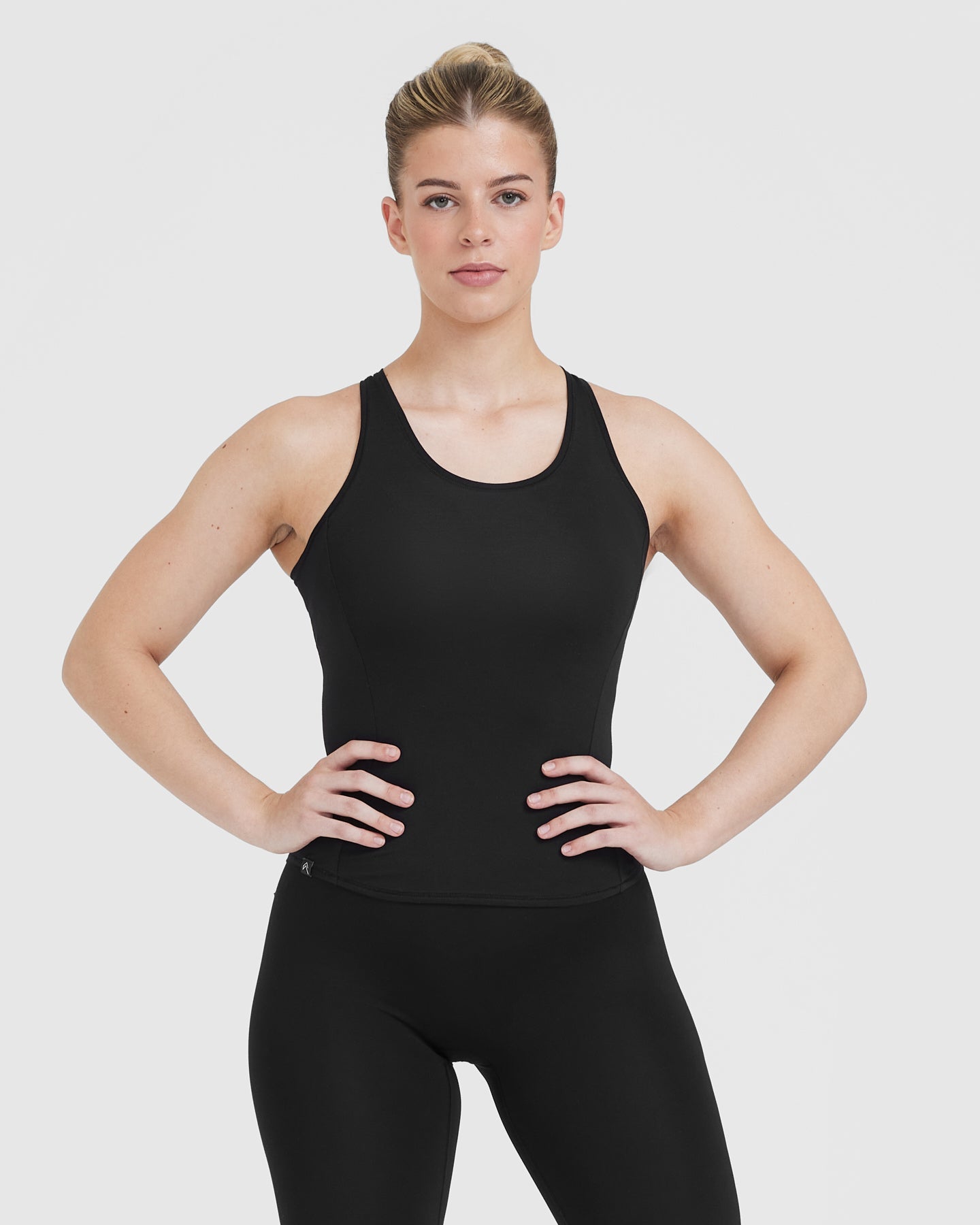 Black Sleeveless Vest Women's - Round Neckline| Oner Active US