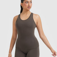 Mellow™ Soft Tank Top | Deep Taupe