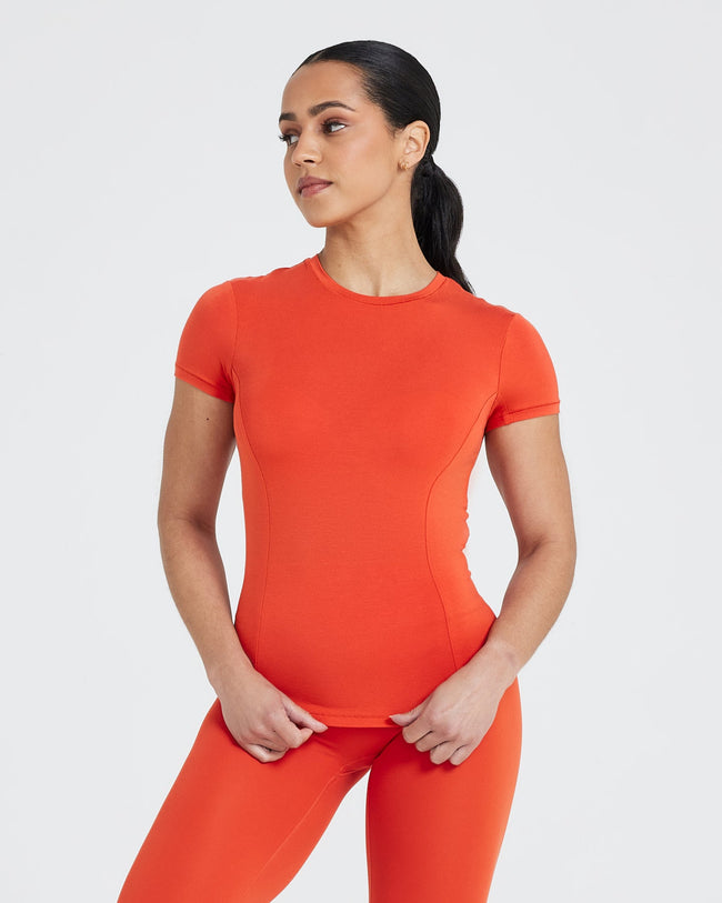 Mellow™ Soft Short Sleeve T-Shirt | Spice