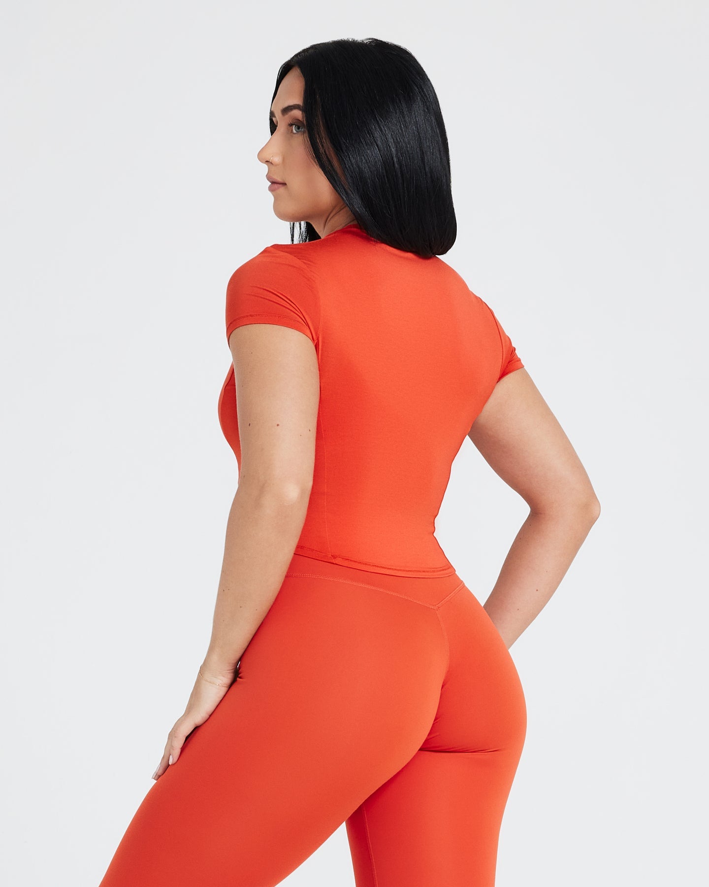 Mellow™ Soft Mid Short Sleeve T-Shirt | Spice