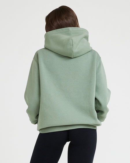 OFF-WHITE™, Sage green Women's Sweatshirt