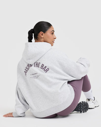 Light grey best sale graphic hoodie
