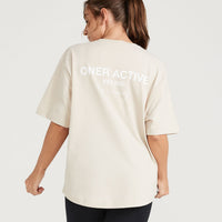 Classic Oversized Short Sleeve Tee | Sand