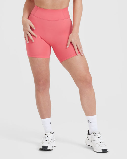 Pink High Waisted US | Shorts Pink Active - Oner Women\'s Amplify
