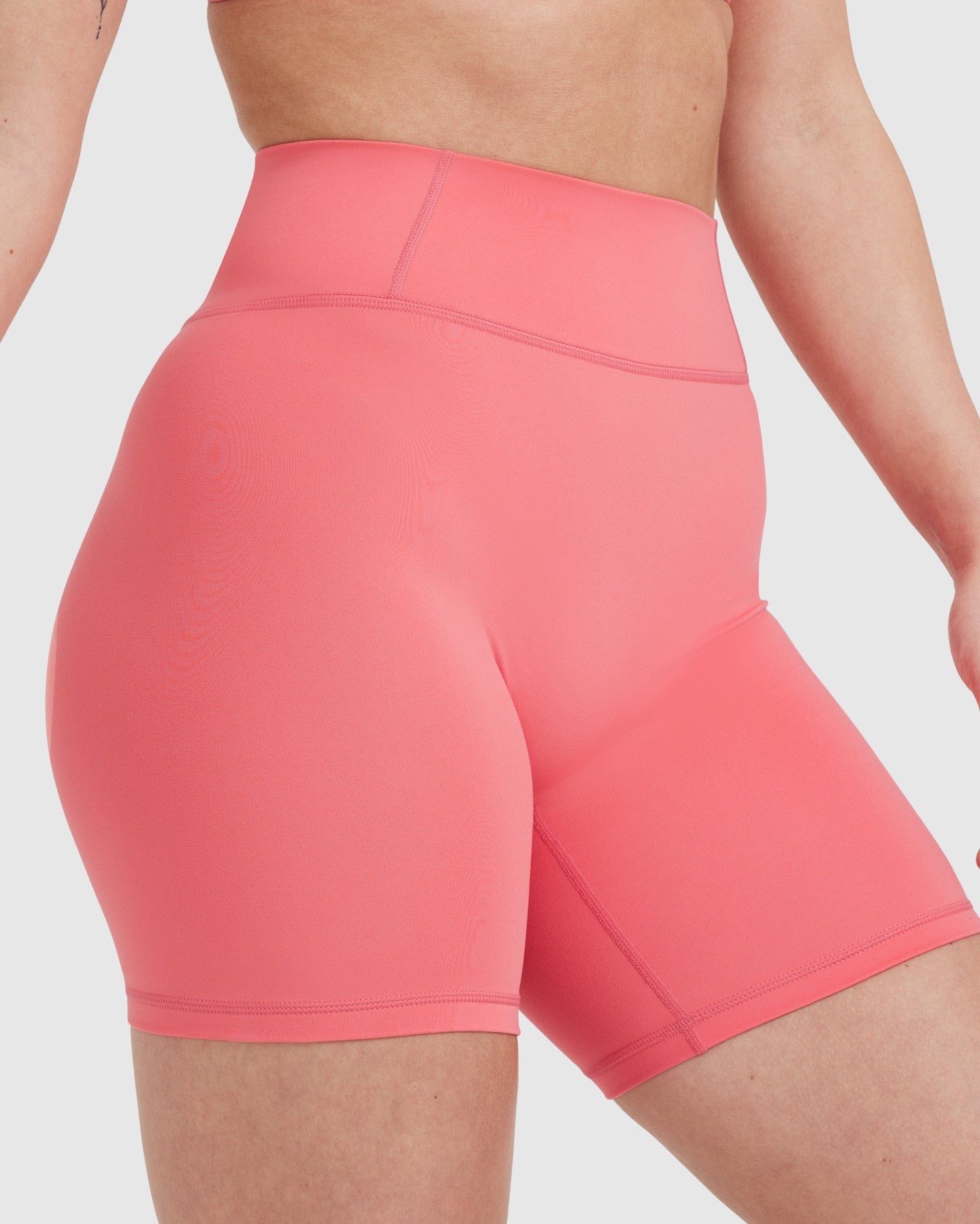 Pink High Waisted Shorts Women\'s - Amplify Pink | Oner Active US