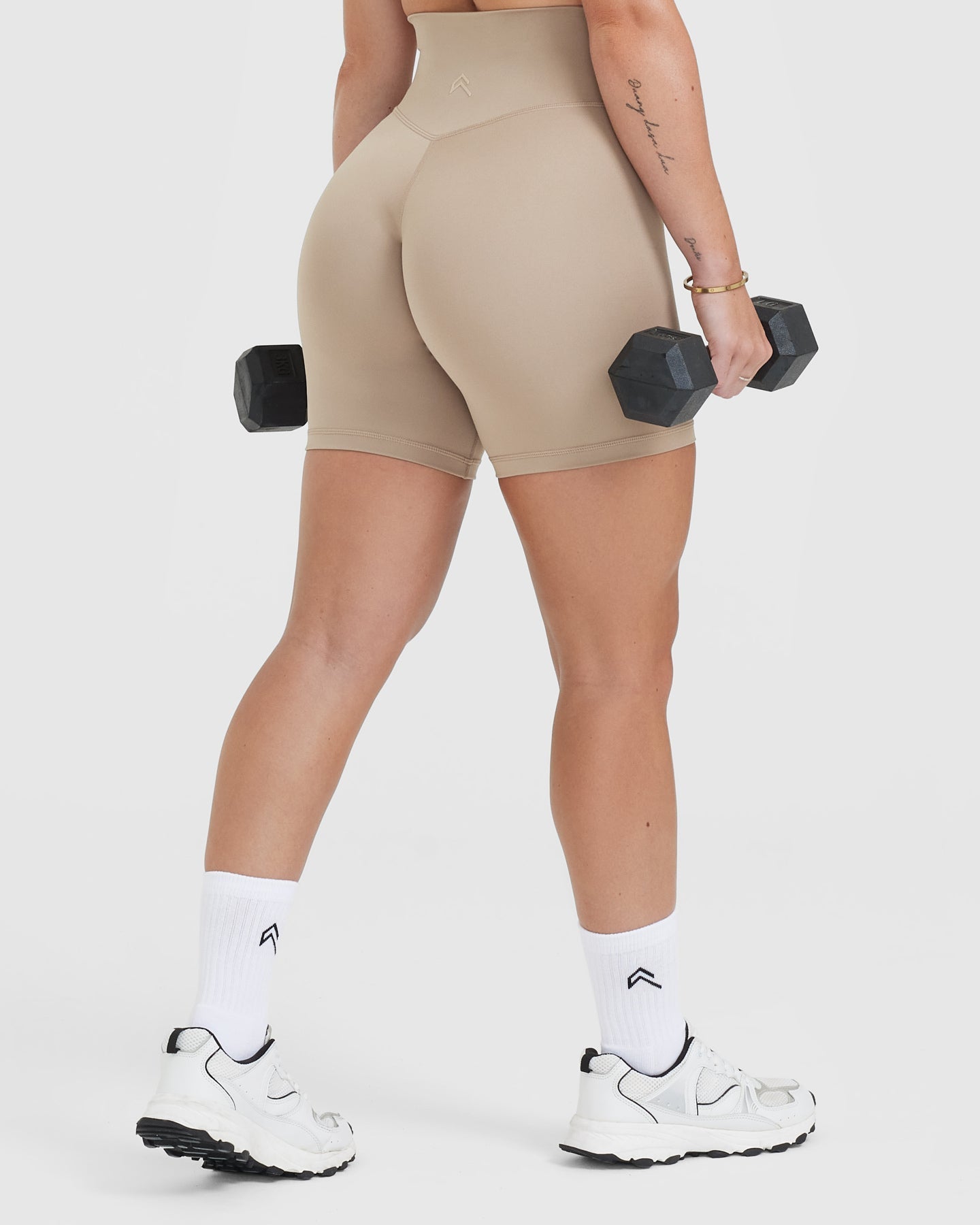 High Waisted Workout Shorts Women's Sandstone Oner Active US