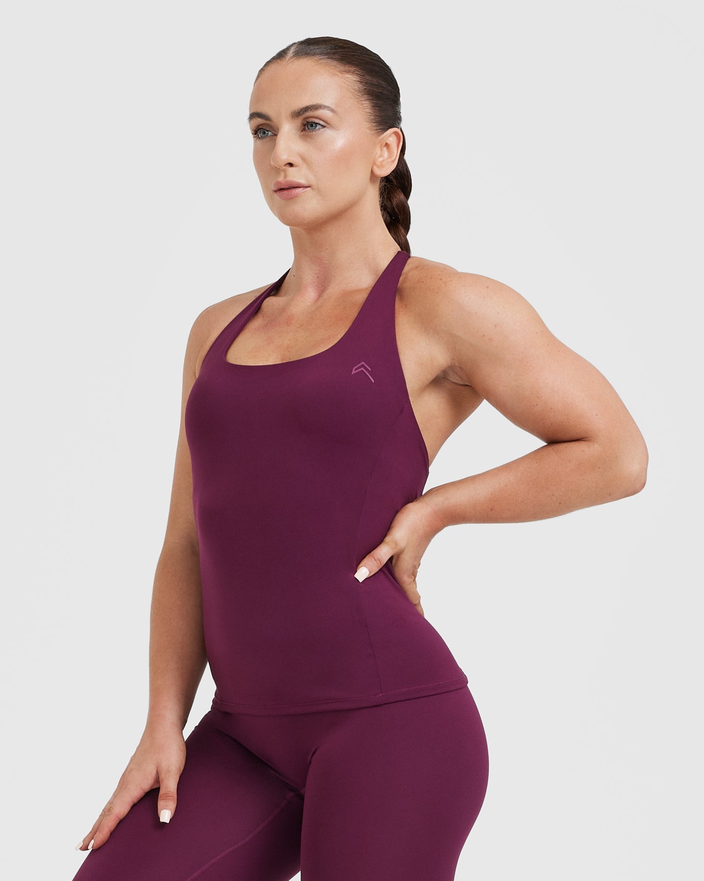 Timeless Square Neck Tank Top | Ripe Fig