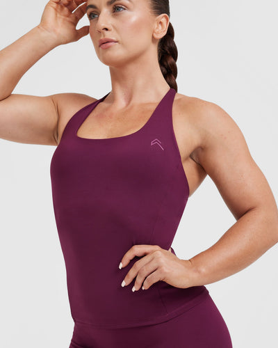 Timeless Square Neck Tank Top | Ripe Fig