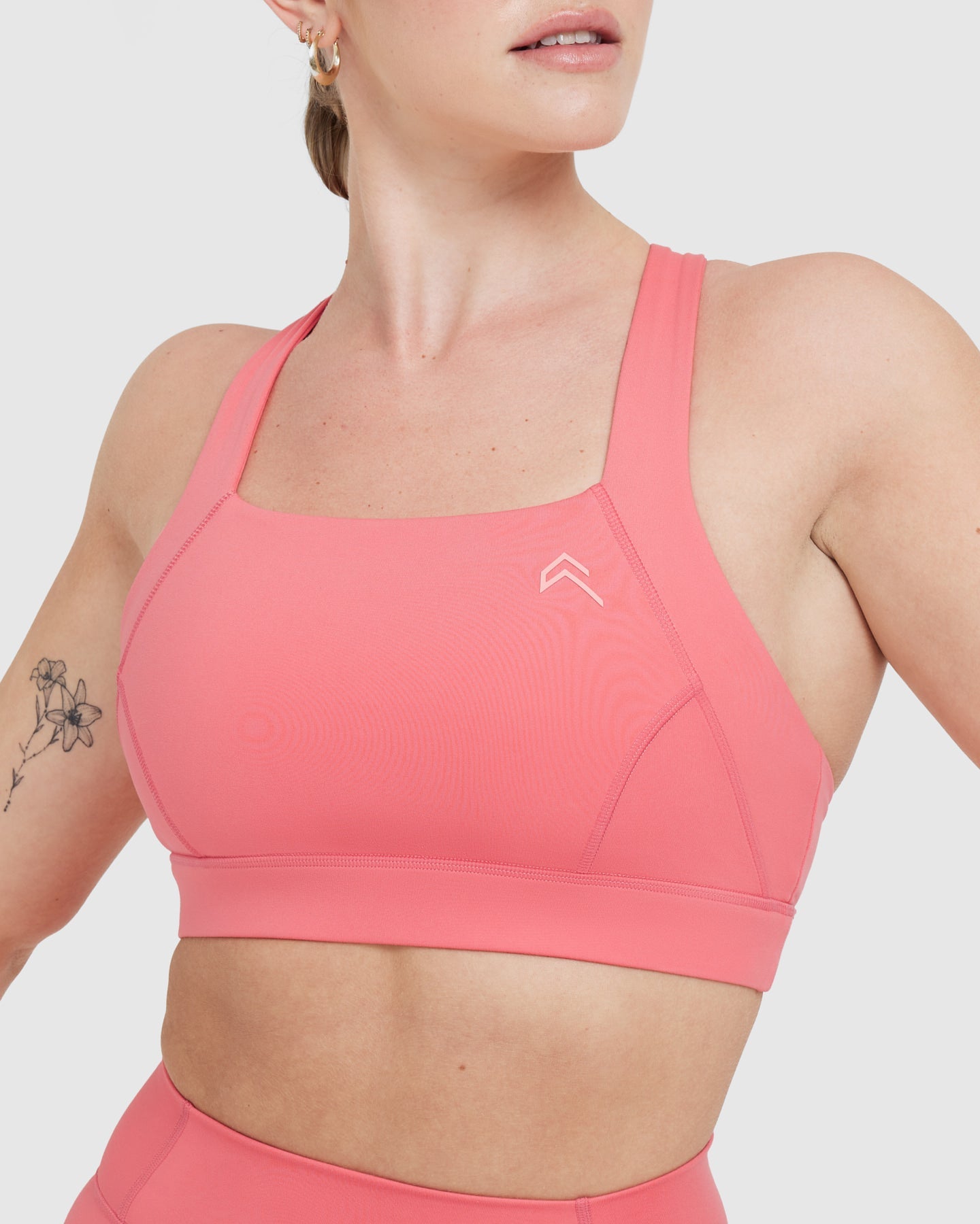 Laura Ashley Pink Active Sports Bras