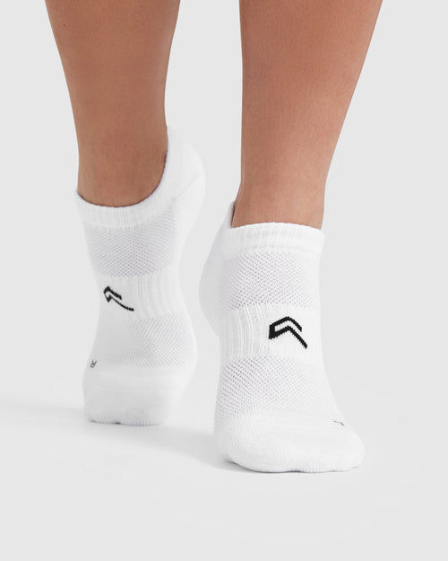 Trainer Liner Socks 3 Pack | Gray/White/Black