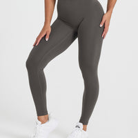 Timeless Leggings | Deep Taupe