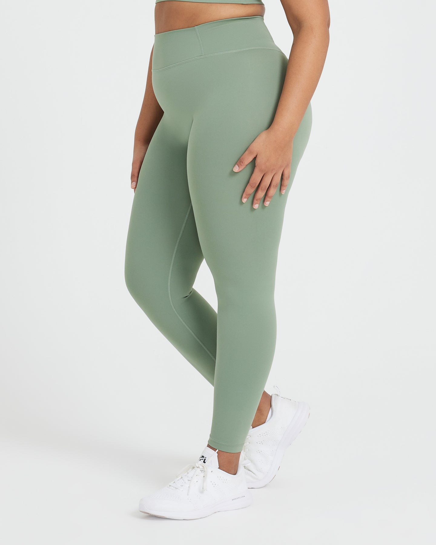 Gym Tights Women Body Fit Color Sage Oner Active US