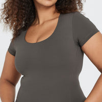 Timeless Short Sleeve Tee | Deep Taupe