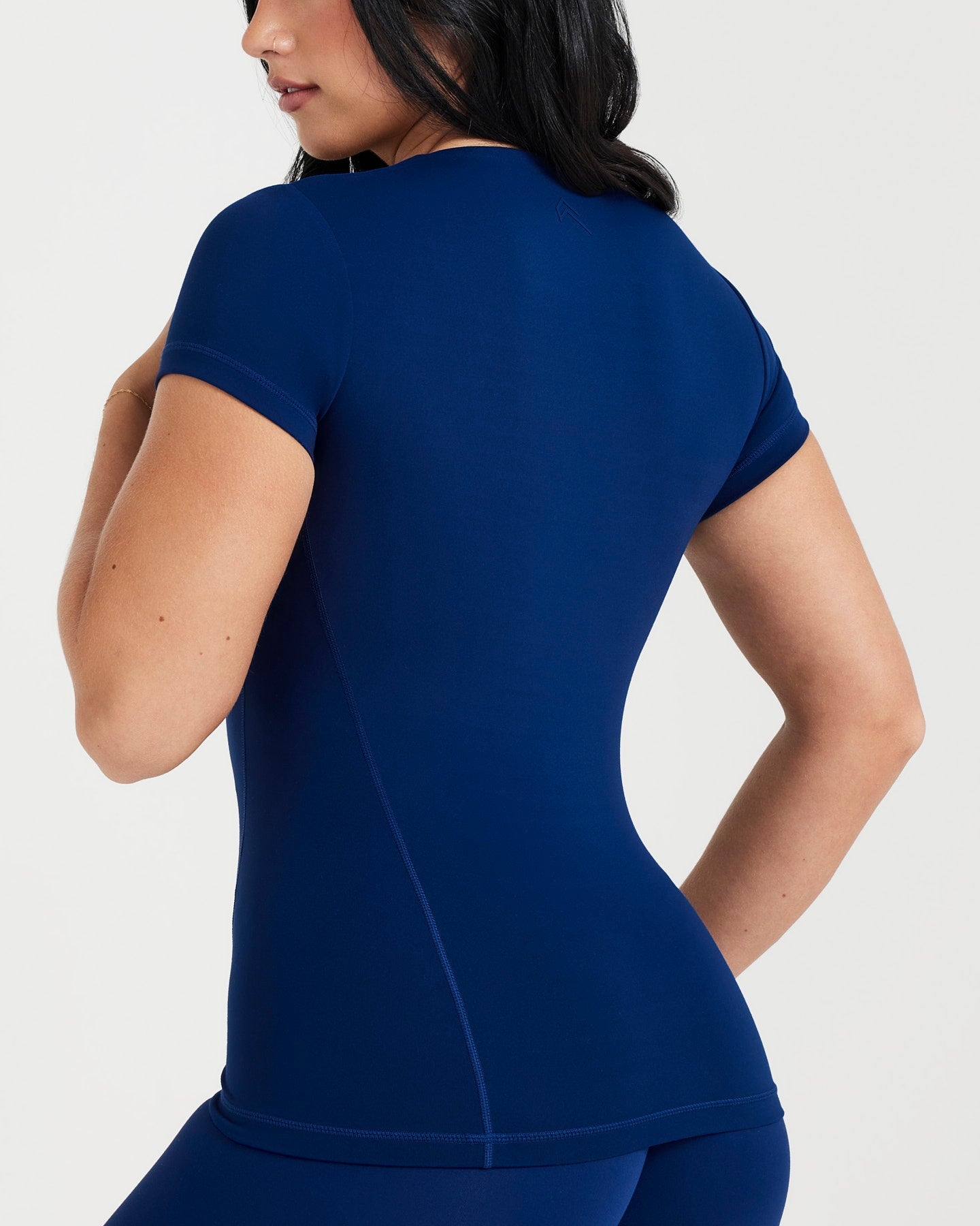 Ladies Blue Short Sleeve Shirt - Color Midnight | Oner Active US