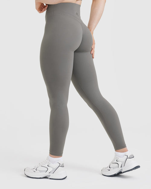 Wholesale Athletic Knee Cut Out High Waisted Leggings for your store - Faire