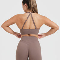 UnifiedMove™ Twist Sports Bra | Cool Brown