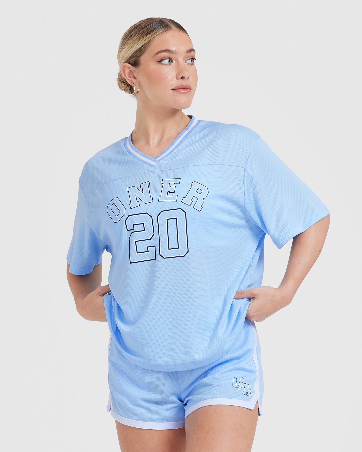 Scrunch Front Top - Navy Blue – WinFitnesswear
