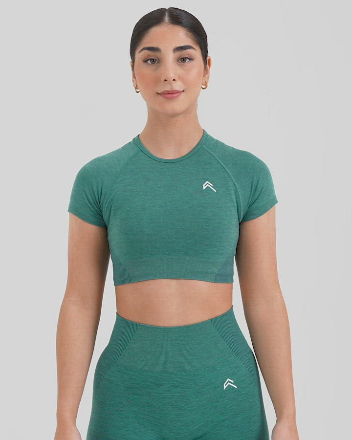 2024 Oner Active crop Top mineral green